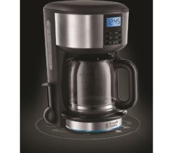 RUSSELL HOBBS Buckingham Fast Brew 20680SS Filter Coffee Machine - Brushed Stainless Steel